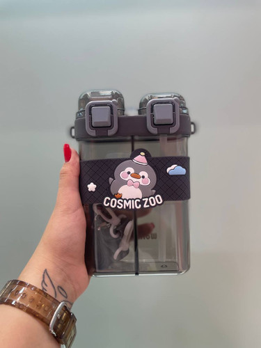 قمقمه فانتزی دو مخزنه طرح COSMIC ZOO