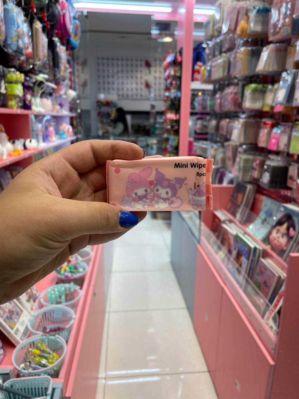 دستمال مرطوب طرح ملودی و کرومی