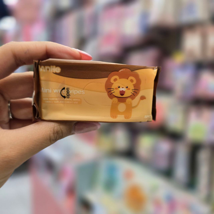 دستمال مرطوب طرح شیر