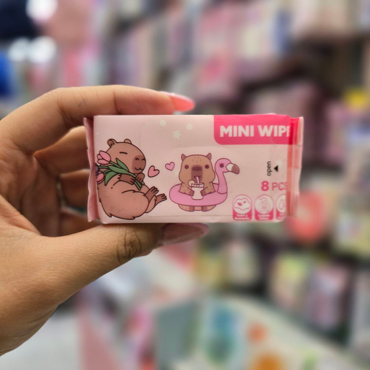 دستمال مرطوب طرح کاپی بارا
