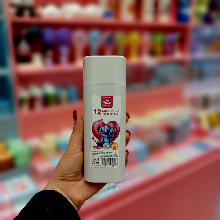 مداد رنگی اتودی ۱۲ عددی طرح استیچ