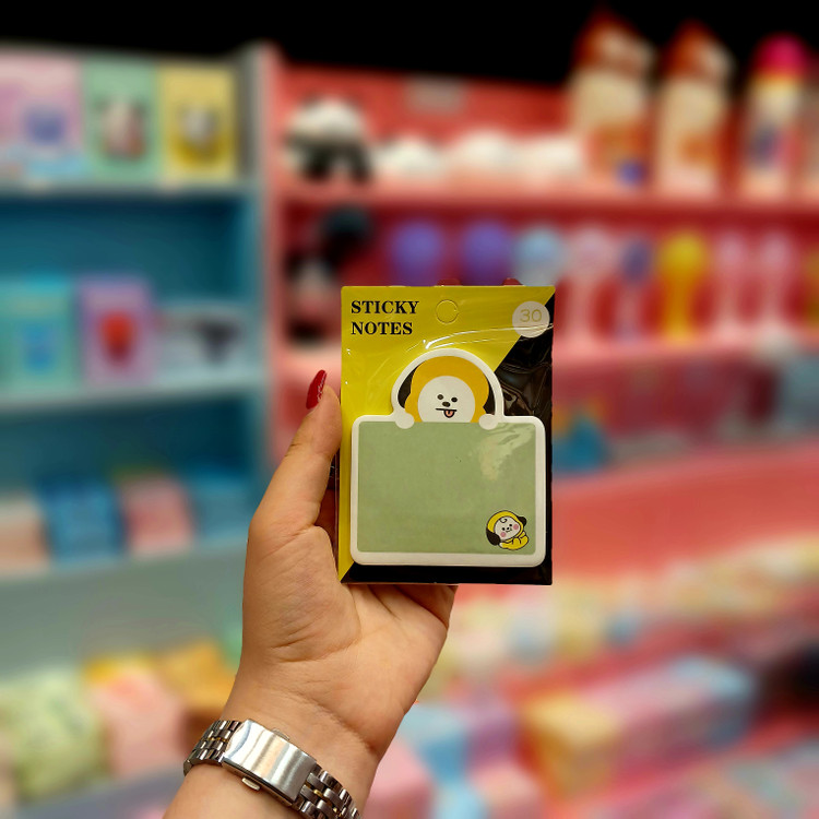 استیک نوت شخصیت BT 21