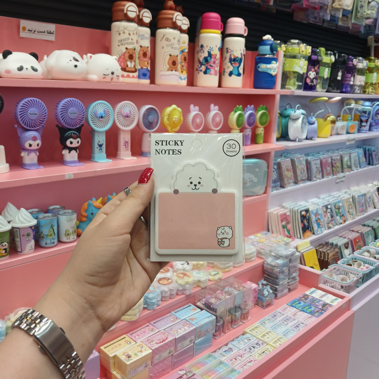 استیک نوت شخصیت BT 21