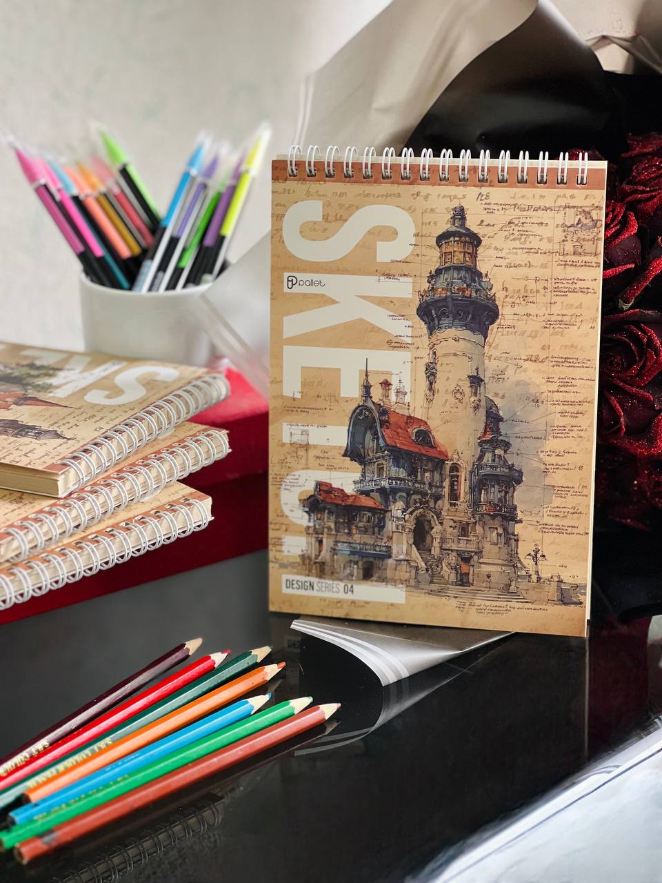 دفتر طراحی سری دیزاین 📔  ۴۰ برگ