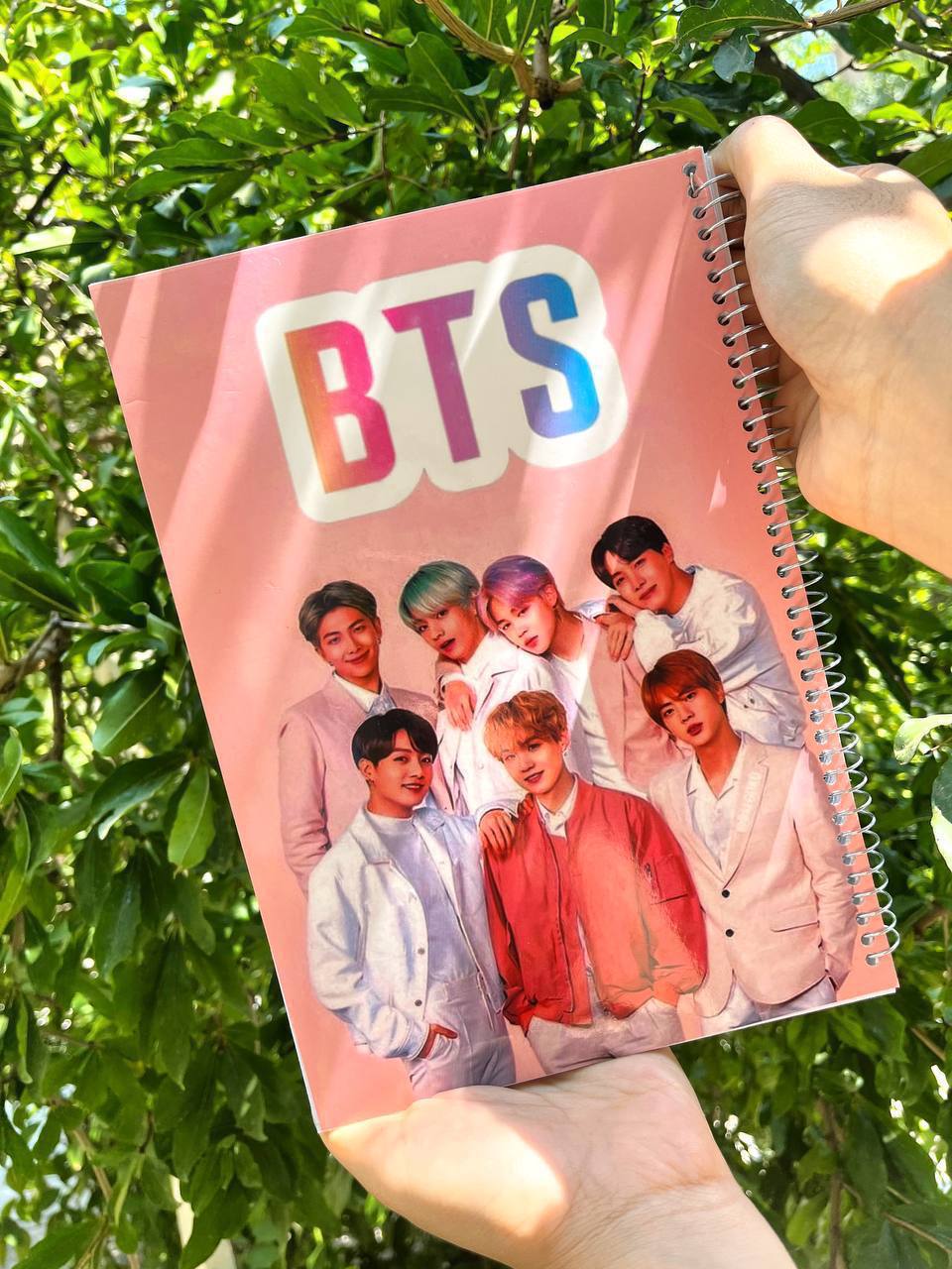 دفتر مشق ۵۰ برگ طرح BTS
