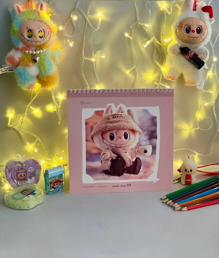 دفتر نقاشی طرح لبوبو ۵۰ برگ