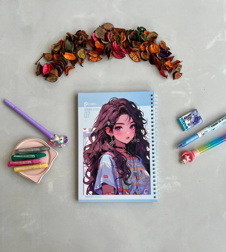 دفتر مشق انیمه ای ۱۰۰ برگ